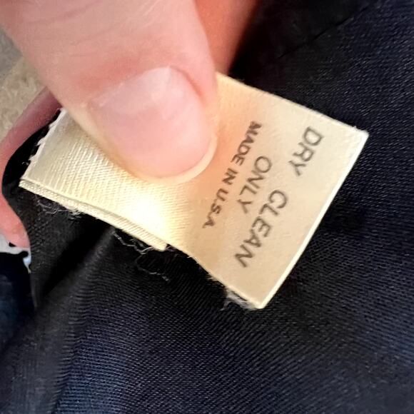 David Hayes Vintage 80's 100% Silk Cropped Blazer Jacket Size 2 - Picture 8 of 8